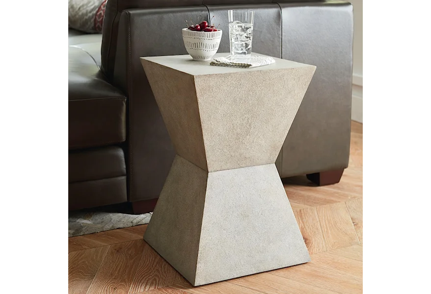 Boulder Spot Table by Bassett at Esprit Decor Home Furnishings